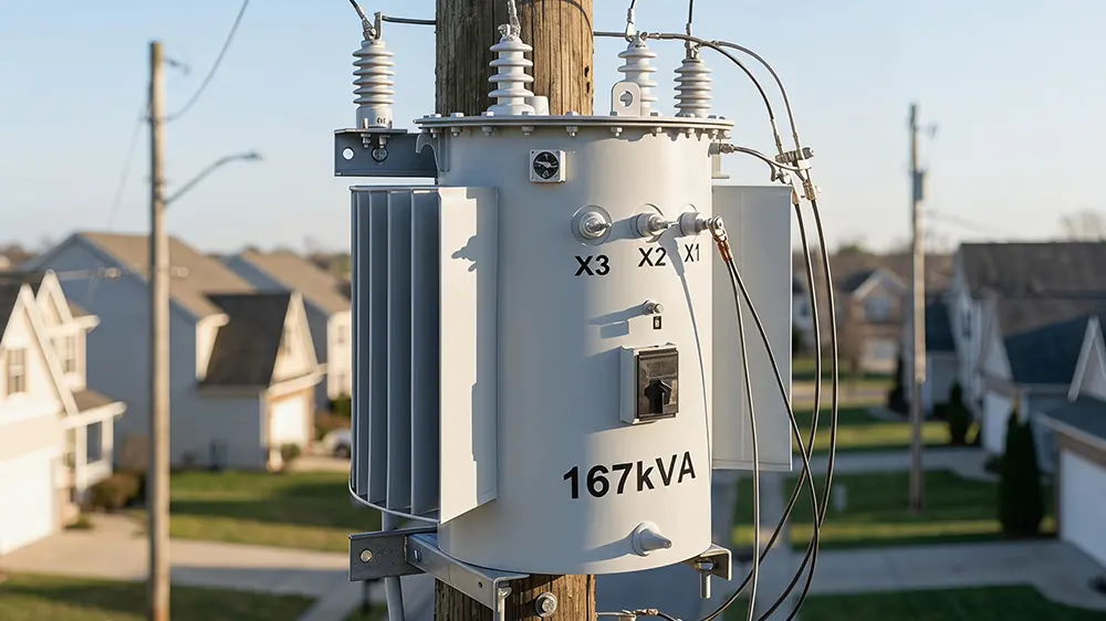 Global Power Distribution Networks အတွက် တပ်ဆင်ထားသော Transformer